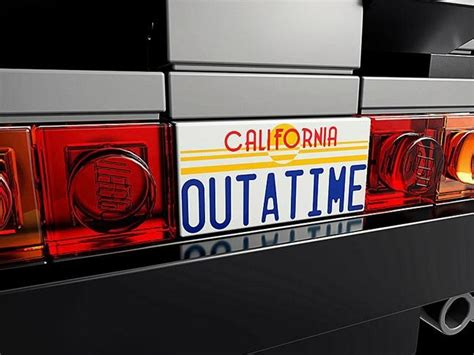 Lego Back to the Future DeLorean | Cool Material