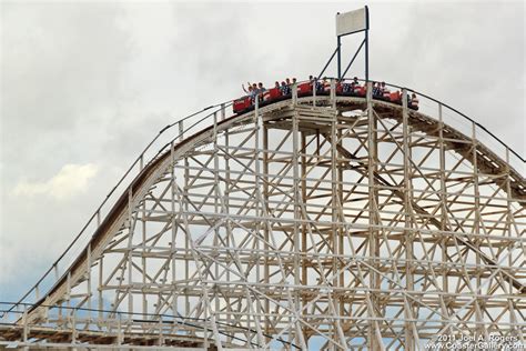 Cyclone roller coaster