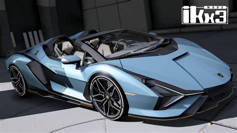 Lamborghini Sian Roadster 2021 [Add-On | Extras] - GTA5-Mods.com