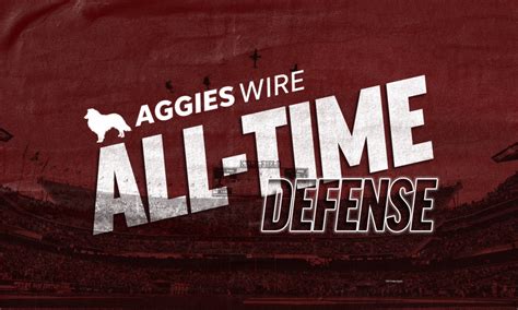 Texas A&M football all-time roster: Defensive starters and backups