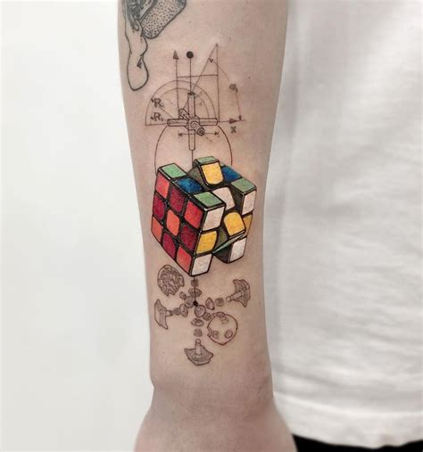 Rubik’s Cube | Best Tattoo Ideas For Men & Women