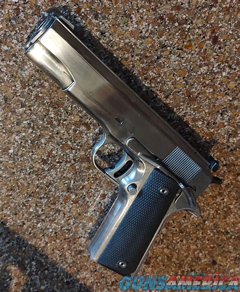 AMT hardballer 1911, polished for sale at Gunsamerica.com: 954479494