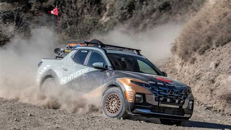 Hyundai Santa Cruz Gets Off-Road Upgrades To Tackle Rebelle Rally