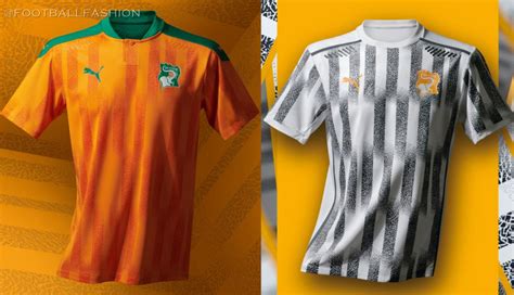 Ivory Coast 2020/21 PUMA Home and Away Jerseys - FOOTBALL FASHION