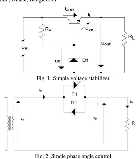 [PDF] Single Phase Automatic Voltage Regulator Design for Synchronous ...