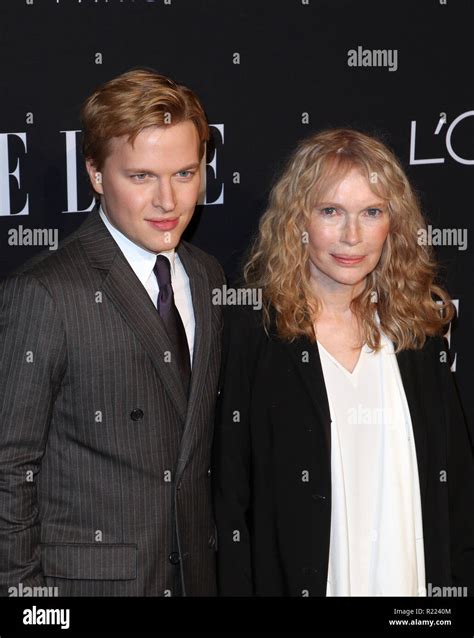 25th Annual ELLE Women In Hollywood Celebration Featuring: Ronan Farrow, Mia Farrow Where: Los ...