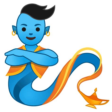 Genie emoji clipart. Free download transparent .PNG | Creazilla