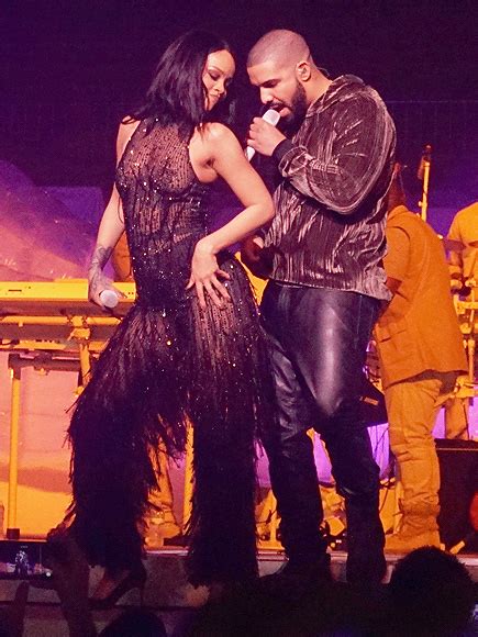 Rihanna and Drake Dancing to 'Work' at Miami Anti Concert : People.com