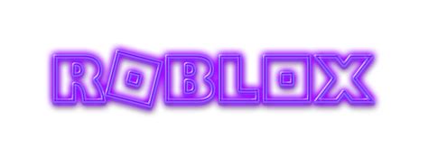 PNG White Neon Roblox Logo | Citypng