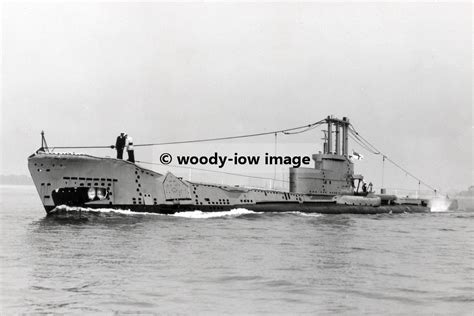 rp02294 - Royal Navy Submarine - HMS Amphion - photo 6x4