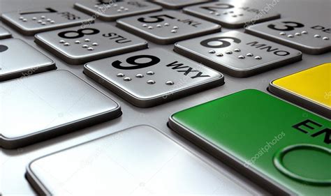 ATM Keypad Closeup — Stock Photo © albund #83215800