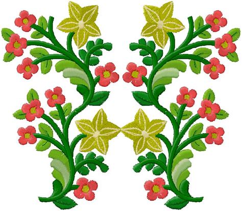 floral embroidery design – Page 2 – free embroidery design