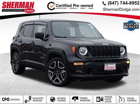 Used 2021 Jeep Renegade Sport For Sale ($18,132) | Sherman Dodge Chrysler Jeep Ram Stock #233630A