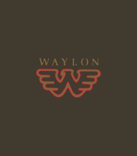 Waylon Jennings Flying W Logo Official Merchandise Digital Art by Gaius Ariya - Pixels