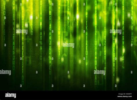 Green Matrix Code Wallpaper