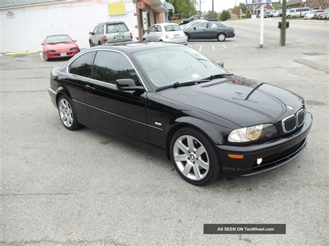 2002 Bmw 325ci 5 Speed Manual Black 2 Door Coupe