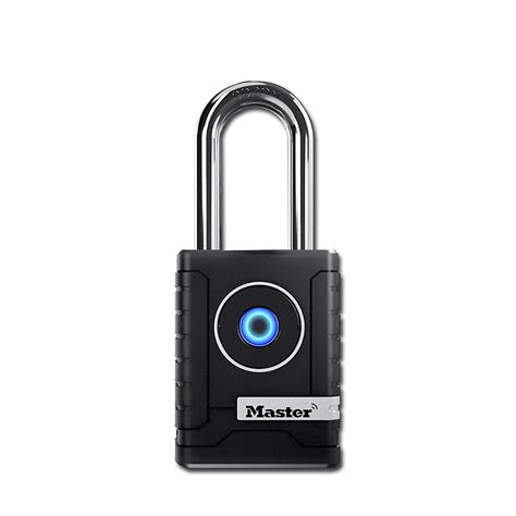 56mm Weather Resistant Long Shackle Bluetooth Padlock - 4401EURDLH