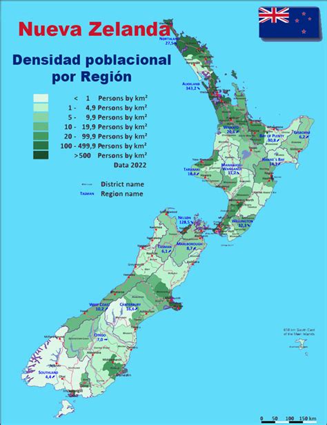 Mapa de Nueva Zelanda, una guía completa - escuela de mapas