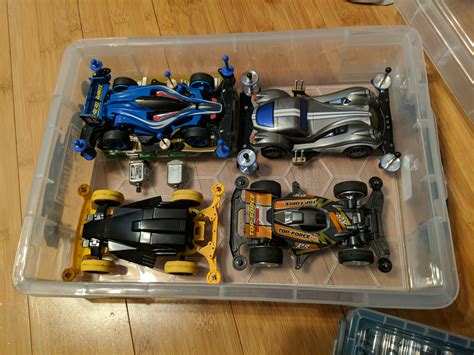 My current collection of mini 4wd : tamiya