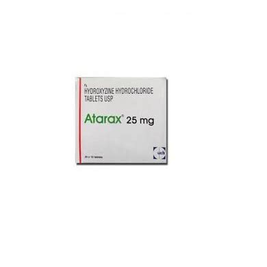 Atarax 25 Mg | Hydroxyzine HCl | Atarax | It's Side Effects | Dosage