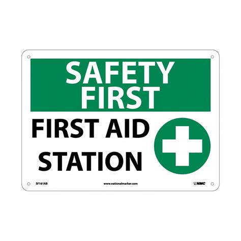 Safety First Signs Available in Aluminum | Plastic | Vinyl - Page 1