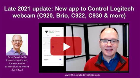 Logitech C920 zoom in Teams meeting | Think Outside The Slide