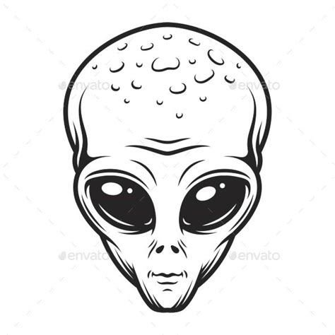 Alien Head Trippy - 3 alien head sticker blue outer space ufo trippy spaceship smiley happy ...