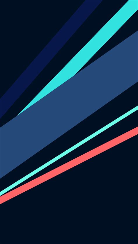 Minimalist Dark Mode Lines Wallpaper 8k HD ID:6404