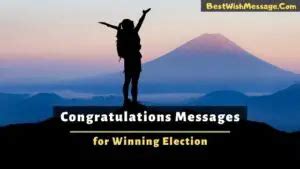 Congratulations Messages for Winning Election | 60+ Ways to Appreciate