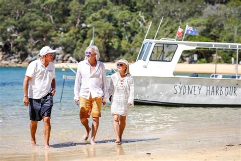 Sydney Harbour Boat Tour with Unique Beach Landing and Historic Shore Stop