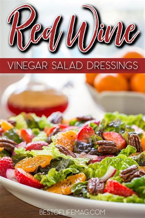 Red Wine Vinegar Salad Dressing Recipes - Best of Life Magazine