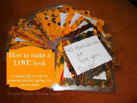 How to make a LOVE book {Unique Kids' Handmade Gift.}