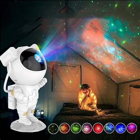 Predaj LED Creative Astronaut Galaxy Projector Lamp Gypsophila ...