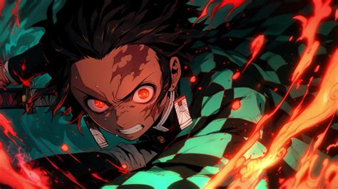 Tanjiro Rage Kimetsu No Yaiba Live Wallpaper - MoeWalls