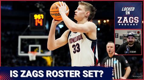 Is the Gonzaga Bulldogs roster set for 2023-24? | Starting lineup and 8-man rotation predictions ...