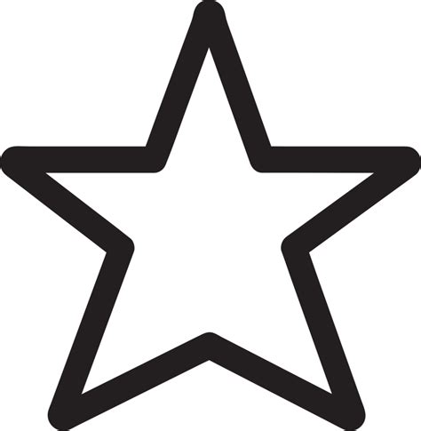 Star icon sign symbol design 9992275 PNG