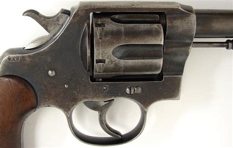 Colt 1909 .45 LC caliber revolver. U.S. military revolver with 60% ...