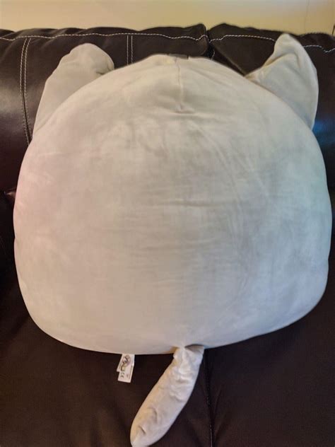 Original Squishmallow 24" Stuffed Animal - Tally the Gray Cat - Brand ...