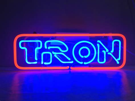 Tron Flynn's arcade Edge Lit LED Sign , Neon like , LED , arcade ...