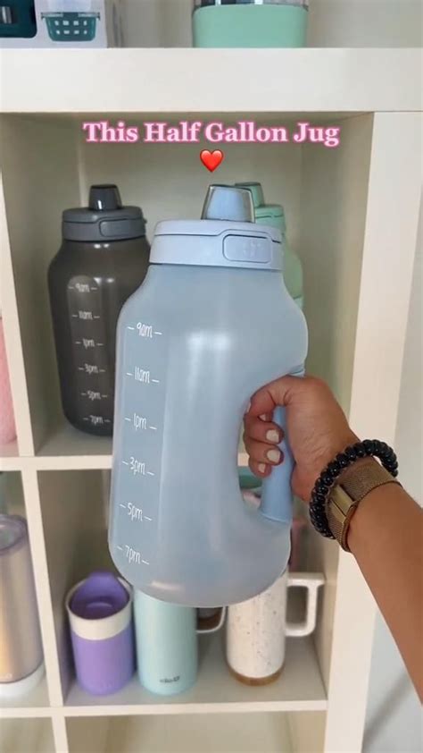 The BEST Half Gallon Jug! | Amazon kitchen gadgets, Fitness inspiration quotes, Water bottle