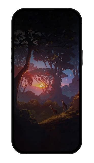 Aesthetic wallpaper phone - Jungle