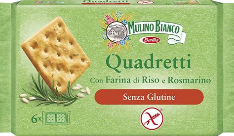 Mulino Bianco gluten-free crackers with rice and rosemary – HEALTHY LIVING SARLS www ...