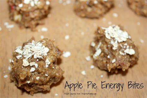 Apple Pie Energy Bites