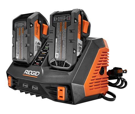 New Ridgid GenX5 18V Dual Port Charger - Tool Craze