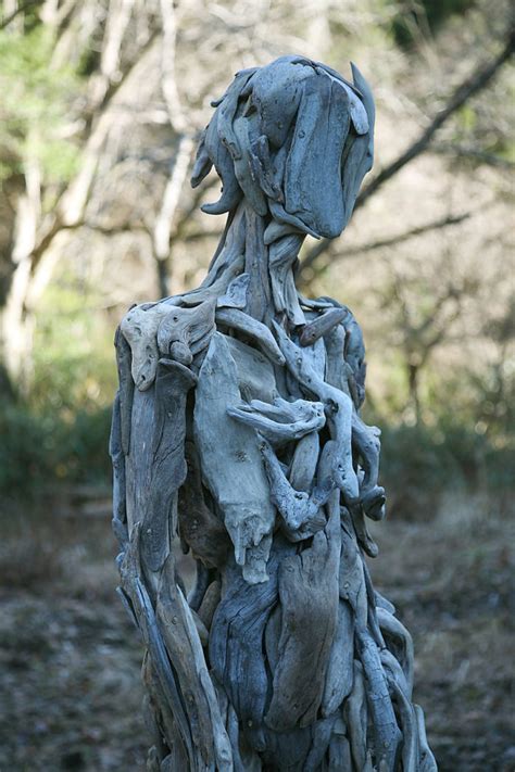 Haunting Driftwood Forest Spirits By Japanese Sculptor | Great Inspire