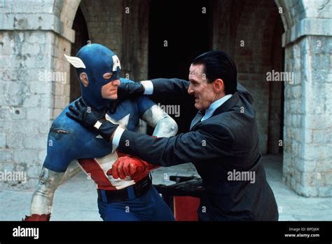 SCENE WITH MATT SALINGER CAPTAIN AMERICA; (1990 Stock Photo, Royalty ...