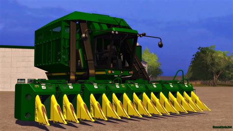 John Deere 9950 Cotton Harvester v1.0 » GamesMods.net - FS19, FS17, ETS 2 mods