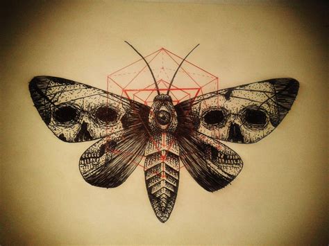 http://www.tumblr.com/search/worthless%20art Tatto Skull, Skull Moth, Tatoo Art, Tattoo Drawings ...