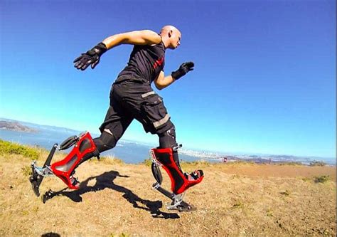 This man wants to run like an ostrich, so he built 25 MPH bionic boots