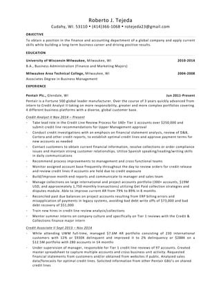 RT Resume Rev3 | PDF